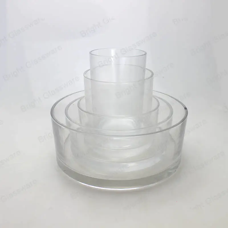 clear round different size glass votive candle holders large candle holder huge glass candle jar