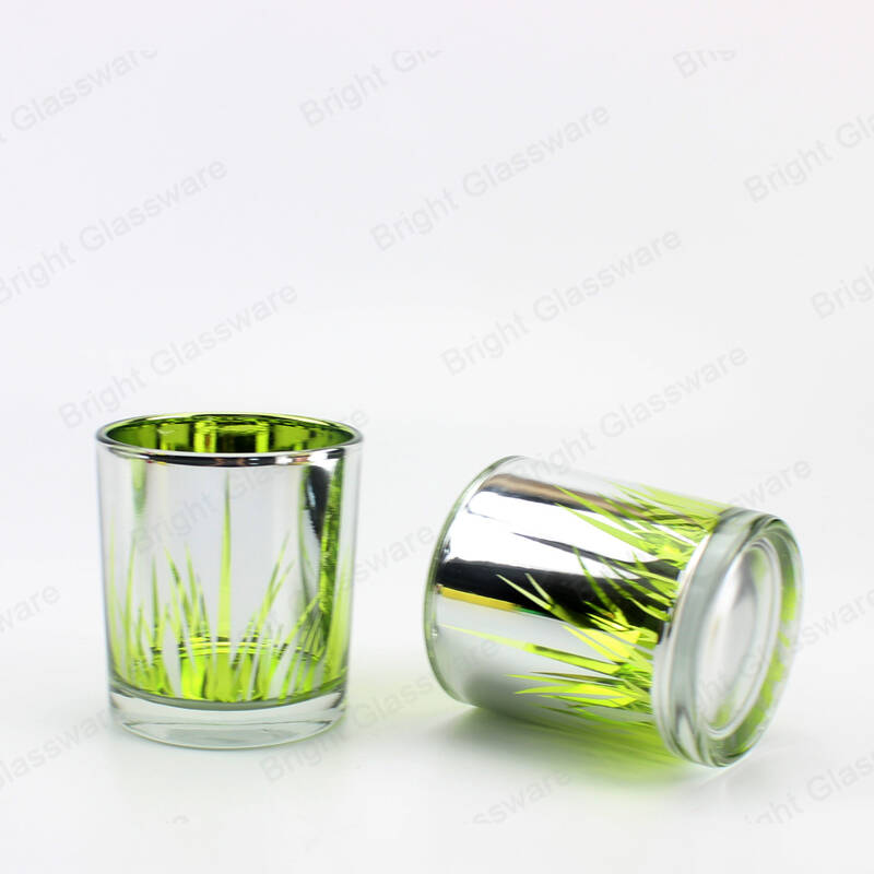 Пластинчатые стеклянные контейнеры для свечей, цилиндрический подсвечник с лазерной гравировкой для центральных элементов свадебного стола