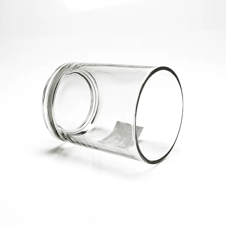 glasshouse 9oz votive glass candle holder cylinder clear candle jar