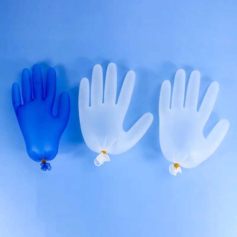 Anti-Infective Nitrile Ainy Medical Latex PVC Surgical Disposable Gloves