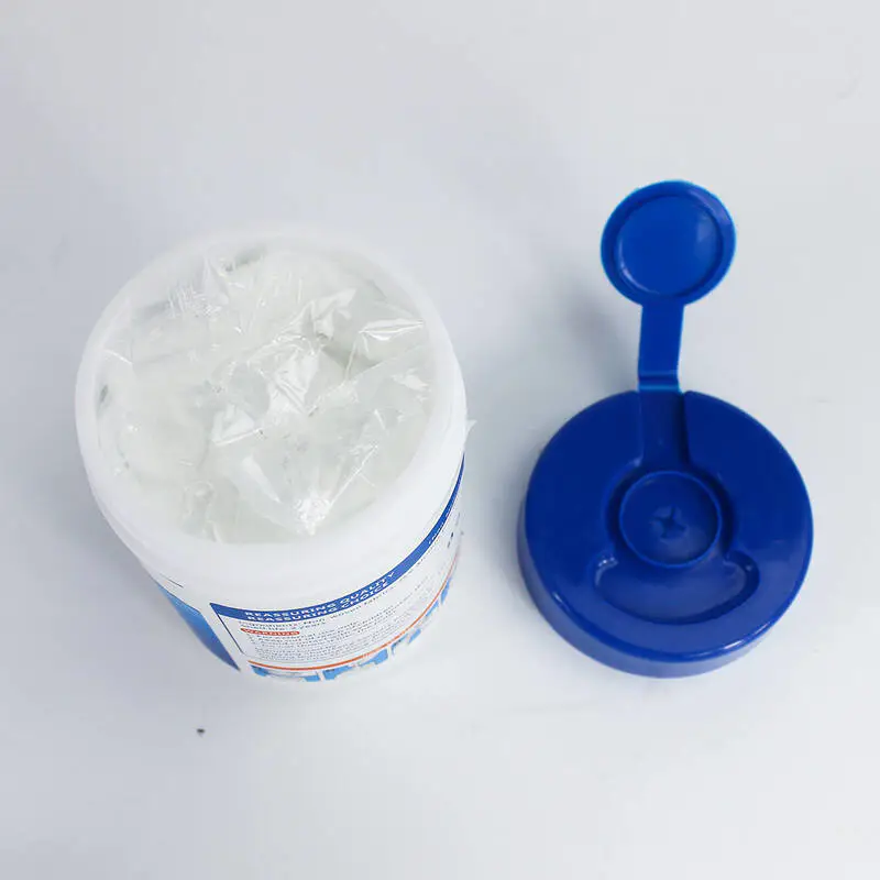 100 pièces Barils Ce FDA Adult Disposable Disinfectant Alcohol Wet Wipes