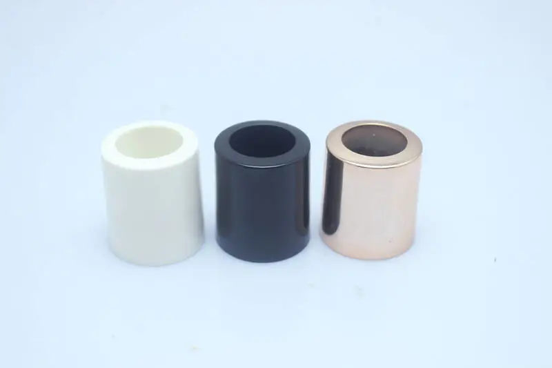 Black aluminum aroma diffuser cap for home fragrance reed diffuser glass bottle 