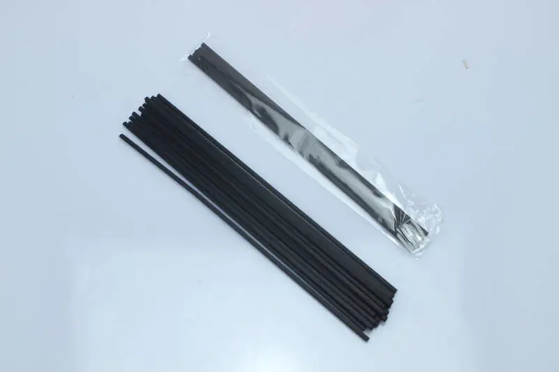 Factory supply wholesale fiber black reed diffuser sticks for home aroma diffuser