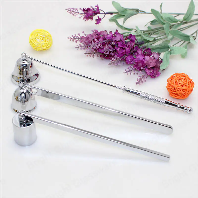 5 pcs home accessories silver wick trimmer stainless steel candle tool set gift tray dipper snuffer modern care Rustproof 