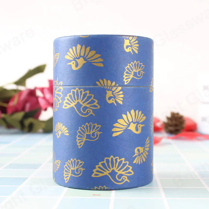 round cardboard paper cylinder packaging tubes for clothes packaging 
