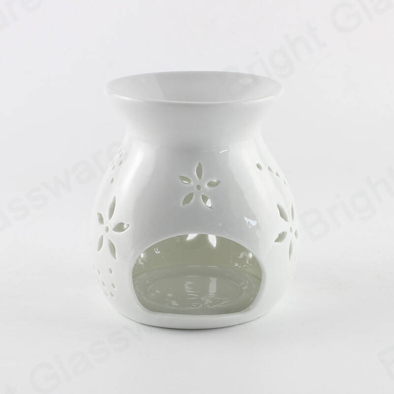 wholesale ceramic essential oil burner candle jars candle warmer for home decor