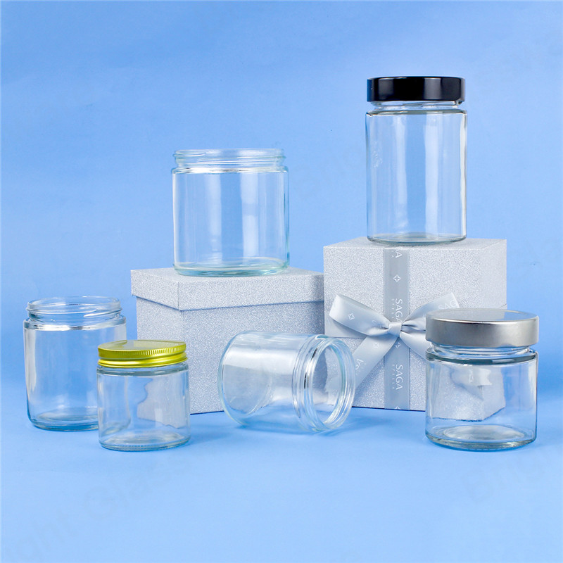 Set of 3 Glass Jar Storage Containers with Cork Lids Capacity 60/30/15Ounce,  60/30/15 oz - Kroger