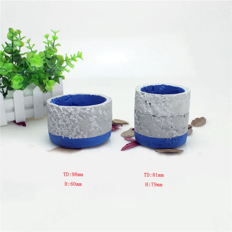 pot de cactus succulent en ciment pour la décoration de la maison et du bureau