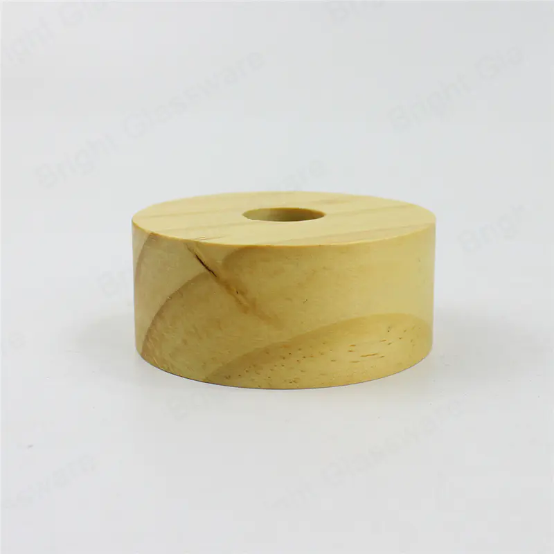 round wooden screw cap for reed diffuser