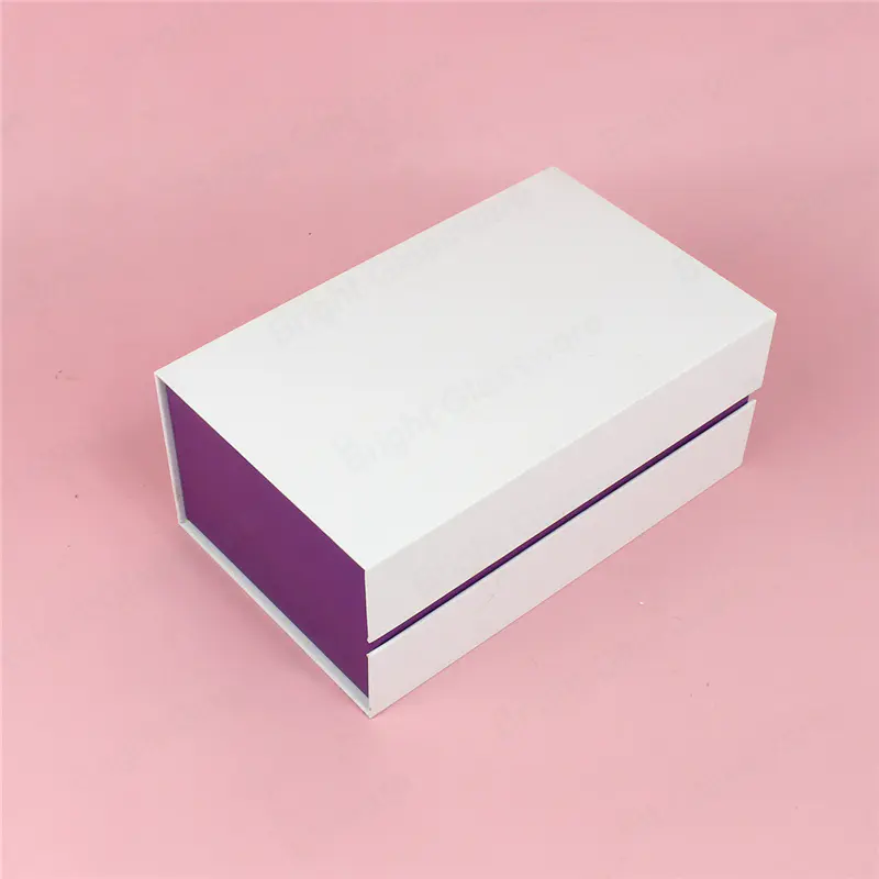 صندوق مغناطيسي مخصص من الورق المقوى الصلب مع غطاء علوي filp