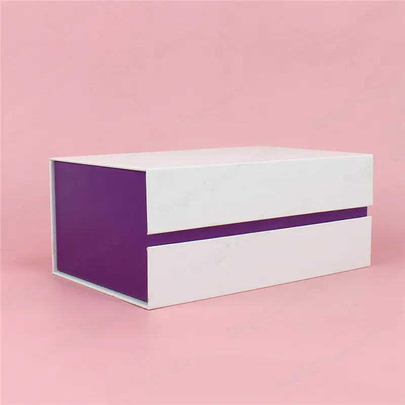 صندوق مغناطيسي مخصص من الورق المقوى الصلب مع غطاء علوي filp