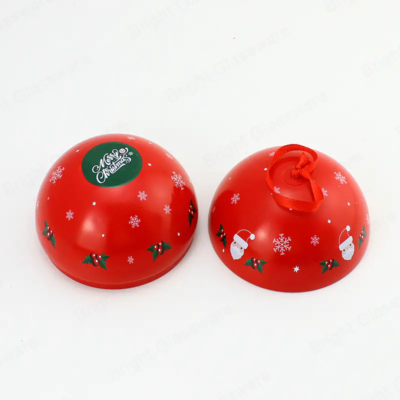 Высококачественная подарочная упаковка в форме шара с логотипом на заказ металлическая жестяная коробка по индивидуальному заказу для подарка конфет