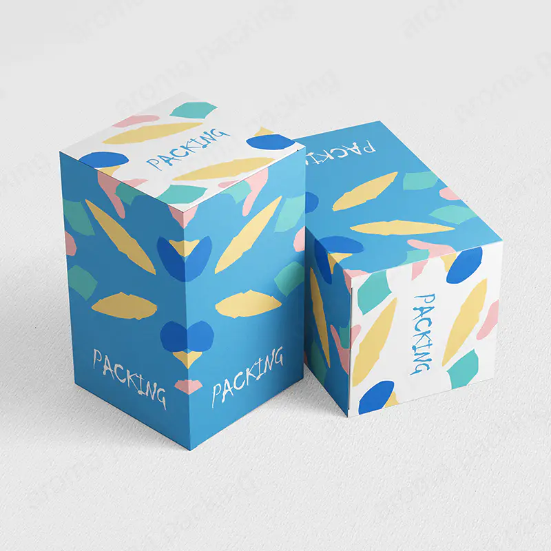 Оптовая торговля Пользовательский логотип Печать Упаковка Коробки для свечи