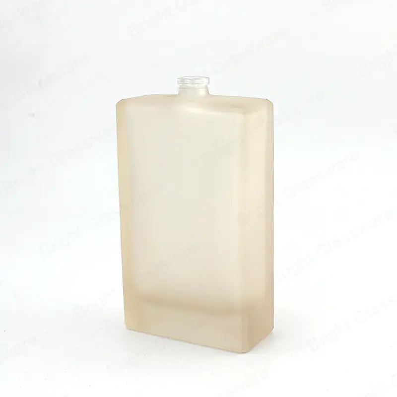 Difusor de lujo Perfume Botella de spray de vidrio 50ml 100ml 120ml Botella de perfume con pintura de fieltro