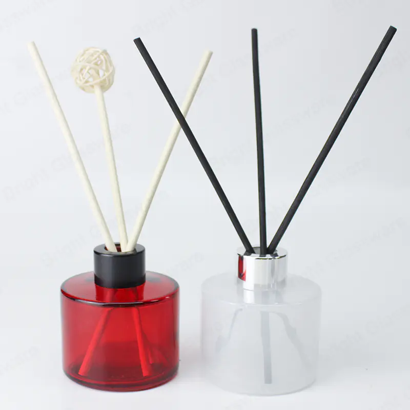 Ventes d’usine Taille personnalisée Décoration Maison Parfum Bois Rotin Sticks Reed Diffuseur