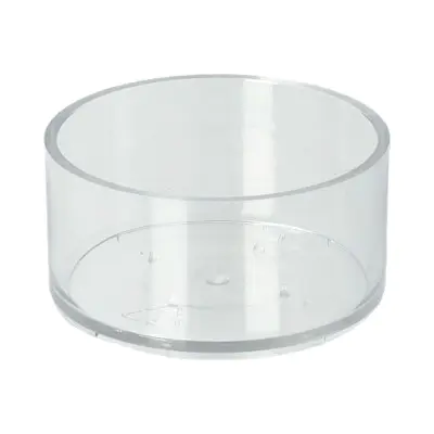 蝋燭作りのための明確な標準的なプラスチックティーライトのコップの耐熱性プラスチック