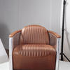GS004 Top Grain Single Seat Leather Sofa