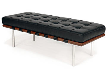 HC073 Barcelona Bench in Leather or PU