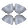 Removable Fiberglass toe cap for safety boot with rubber strip EN 12568