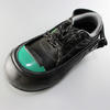 rubber safety shoe cover with aluminum toe cap for safe visitors