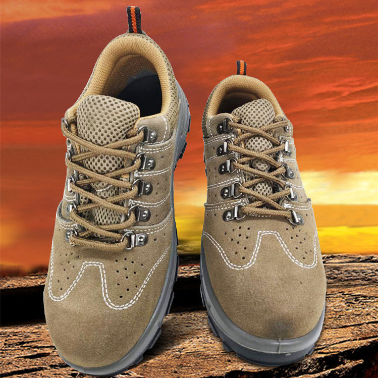 Steel Toe Abrasion Anti-puncture Breathable Safety Shoes