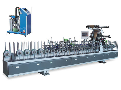 TCB-PUR (300&450&600) PUR Profile wrapping Machine (Coil Film)