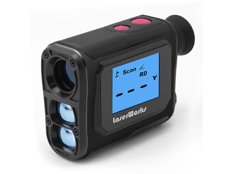 Golf Range Finder with External LCD Display
