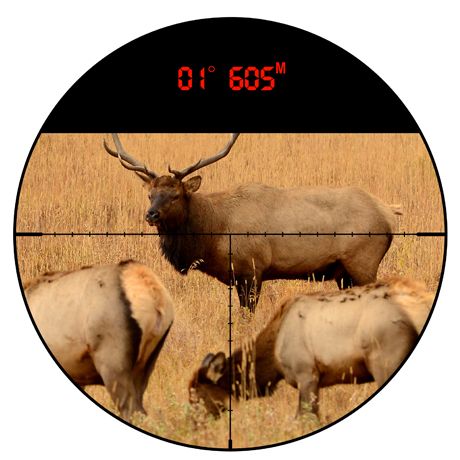 range finder rear scope add on