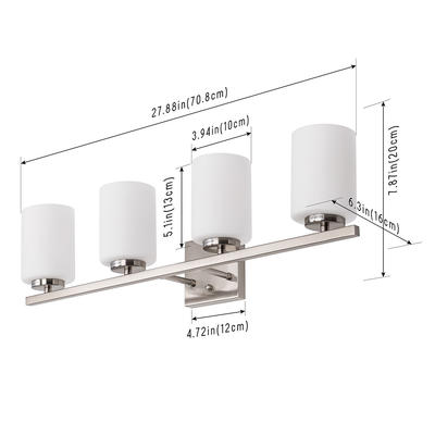 BS003-4MN vanity lights dimmable