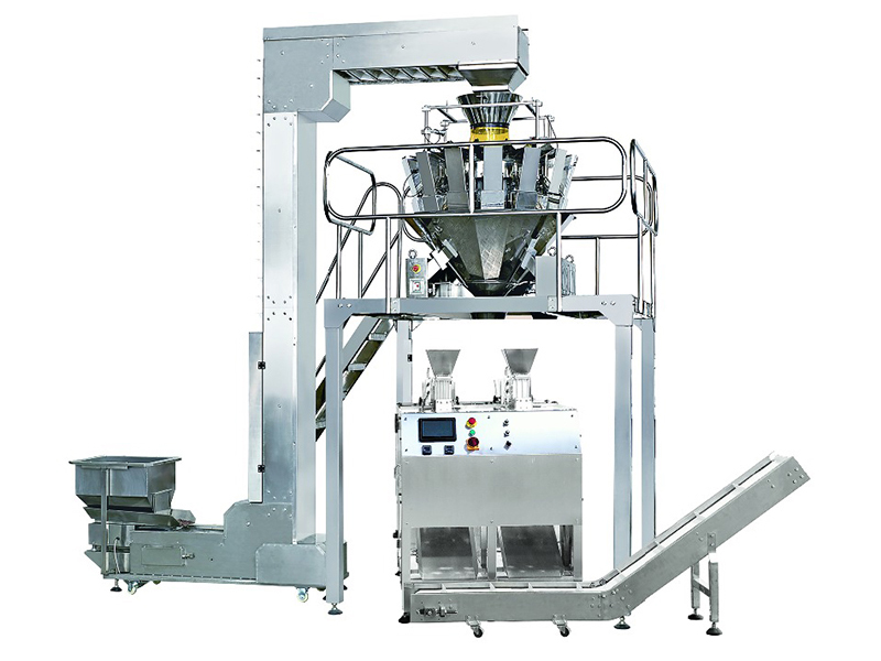 Automatic Multi Head Weigher Material Powder Pre-made Bag Packaging Machine