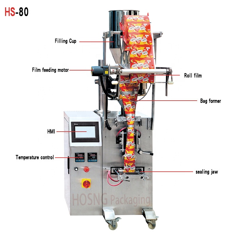 HS-80 Potato Chips Granule Packaging Machine