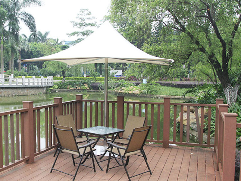 SCD-Z017 Stainless Steel Membrane Structure Umbrella