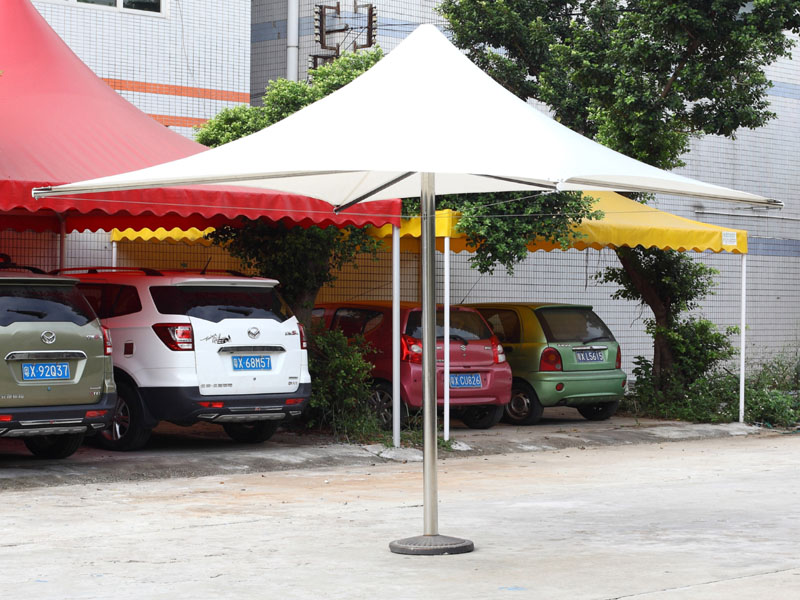 SCD-Z017 Stainless Steel Membrane Structure Umbrella