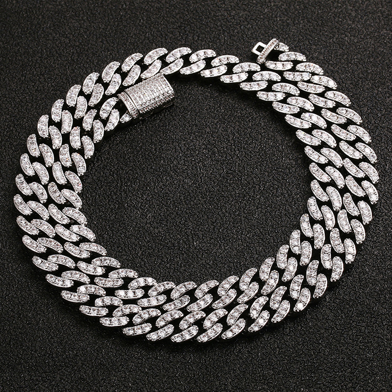 10mm Iced out Cuban Chain