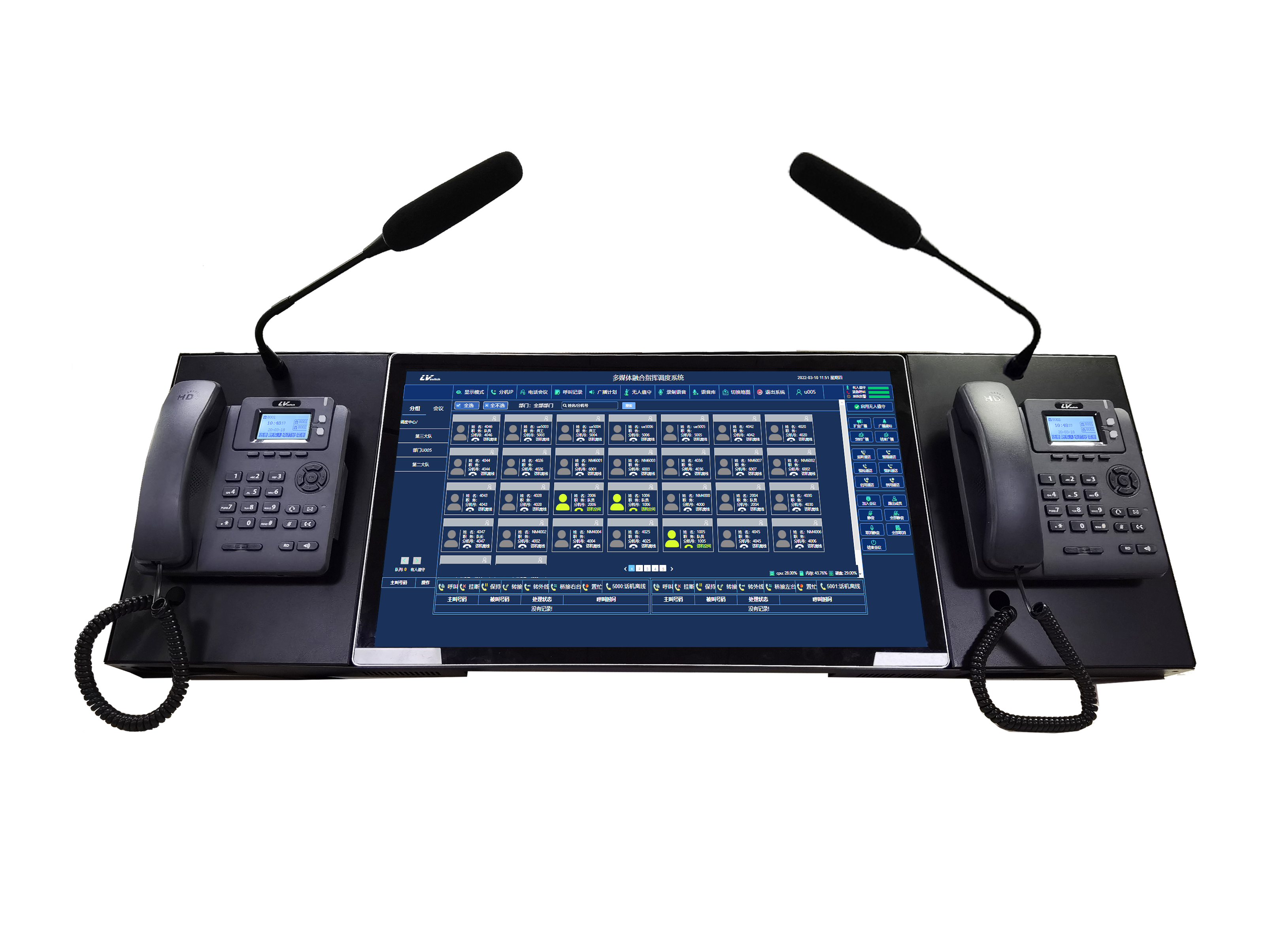 UT600 touch screen  dispatching console