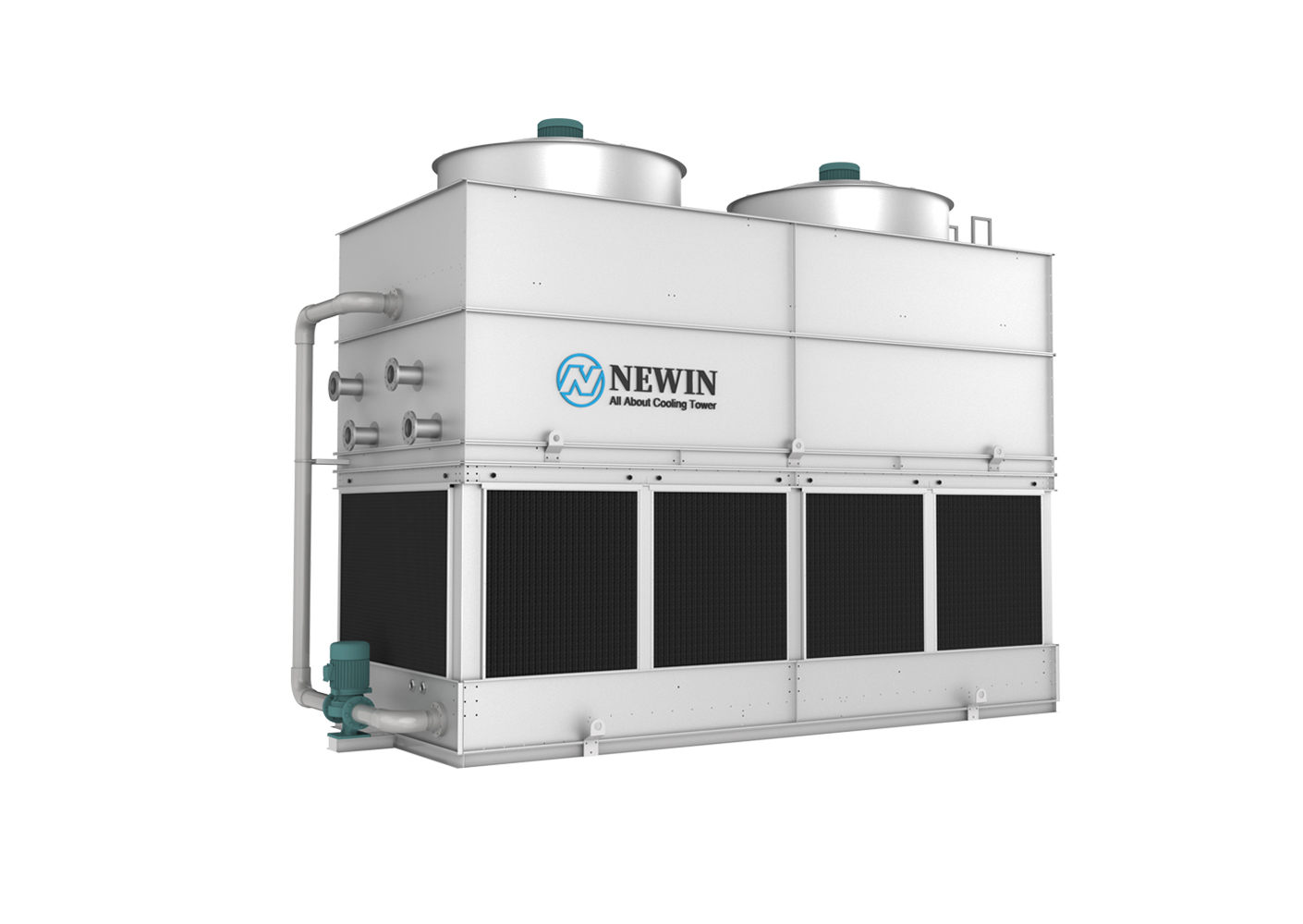Resfriadores de circuito fechado evaporativo de tiragem induzida NWN-250-Z7-S
