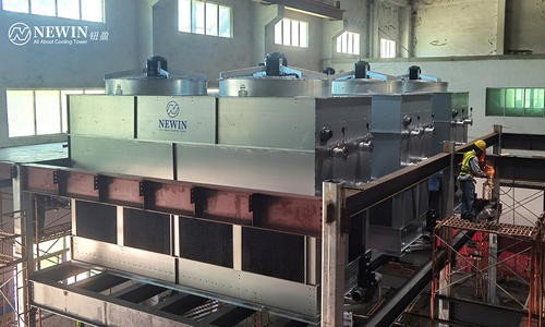 NWN series counter flow closed cooling tower used for injection molding machine
