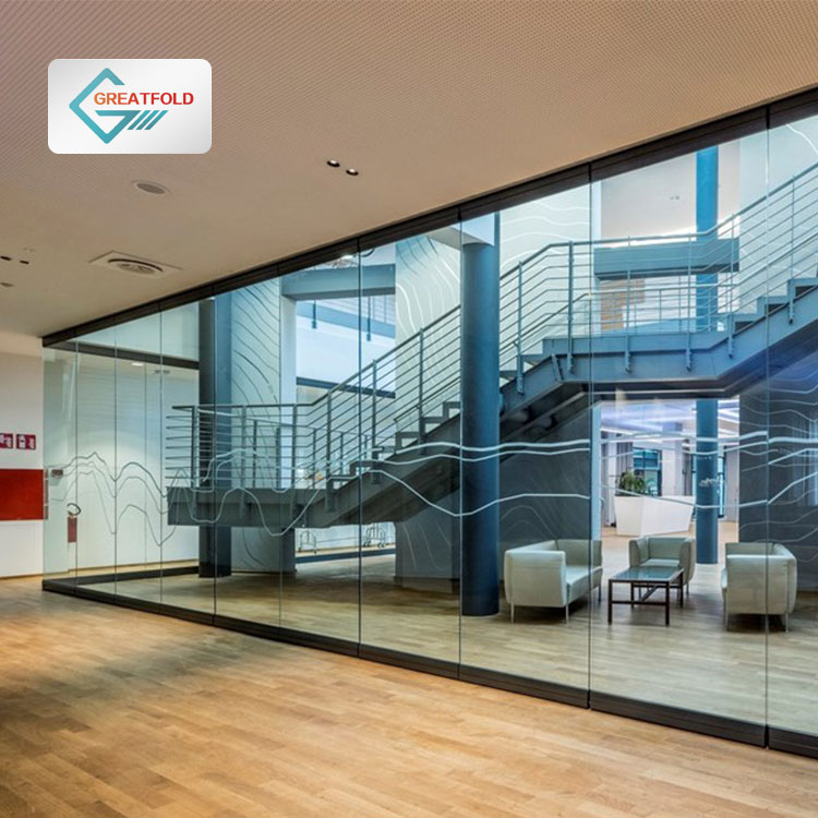movable glass partition