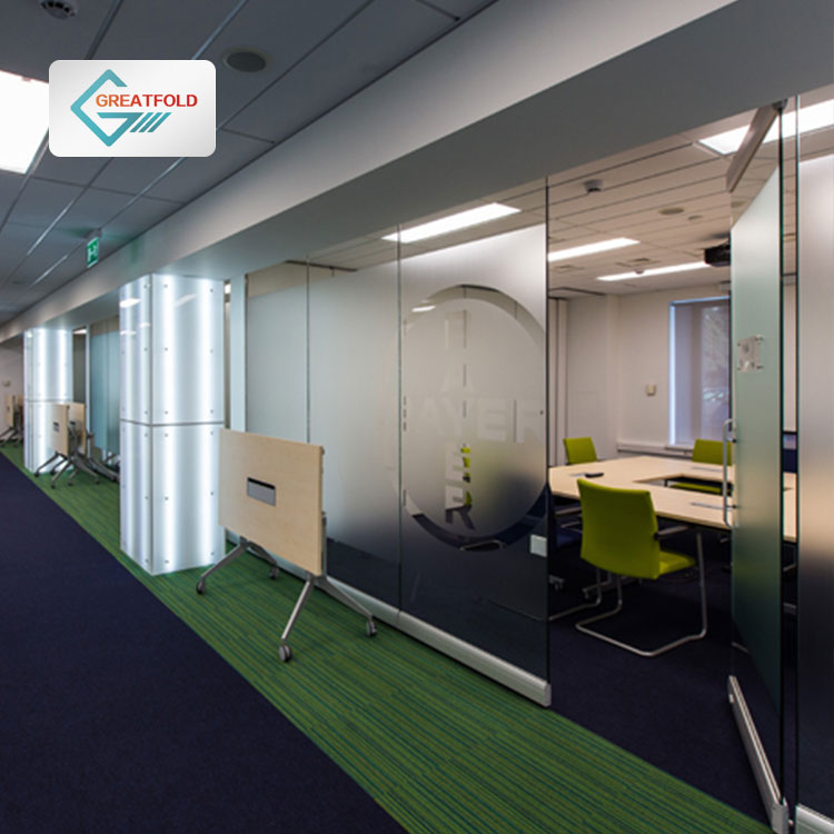 movable glass partition wall systems