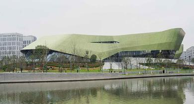 Ningbo City Exhibition Hall, China