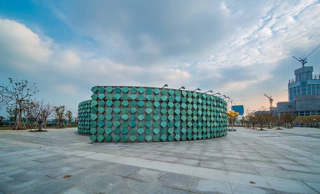 Xuhui Riverside Biennial Ceramics Pavilion, China