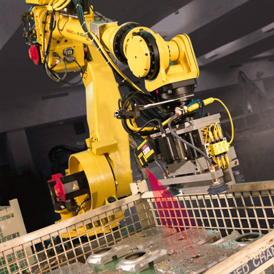 robotics arm for production line