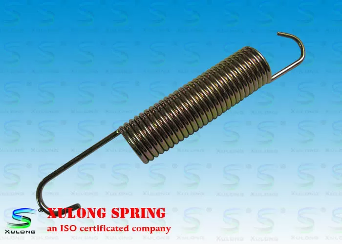 Electric Generator Custom Extension Springs Color Zinc Coated ROHS ISO9001 Certification