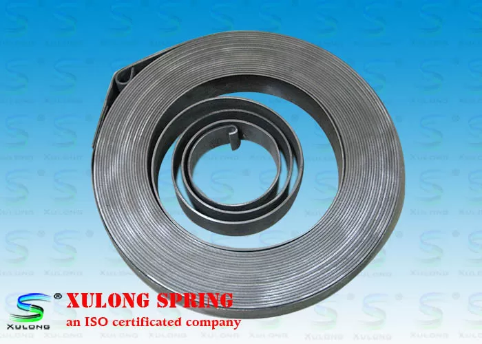 Mechanical Flat Spiral Torsion Springs Clockwise Direction ISO 9001 ROHS Certification