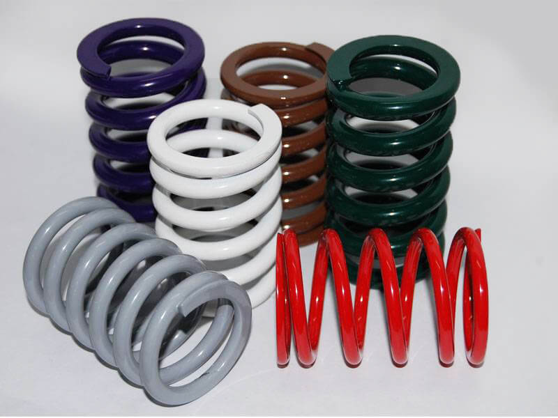 Comparison between ordinary spring and stainless steel spring