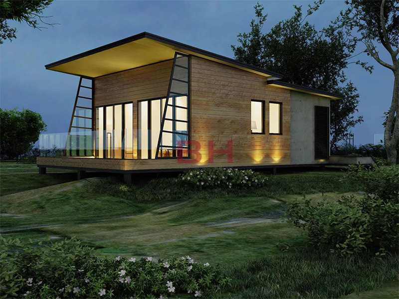 What are the characteristics of prefabricated houses?
