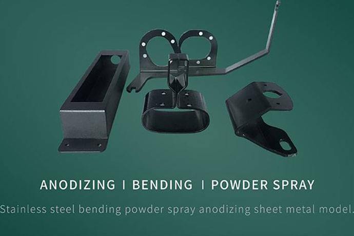 Stainless Steel Bending Powder Spray Anodizing Sheet Metal Machining Model