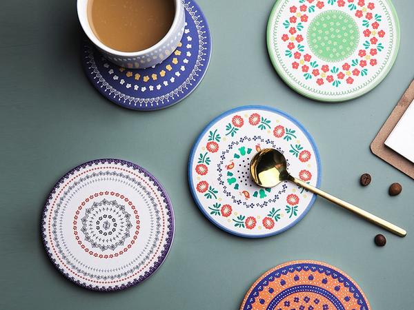 Absorbent Ceramic Coasters 