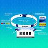 Customized Flexible & Adjustable Race Number Belt