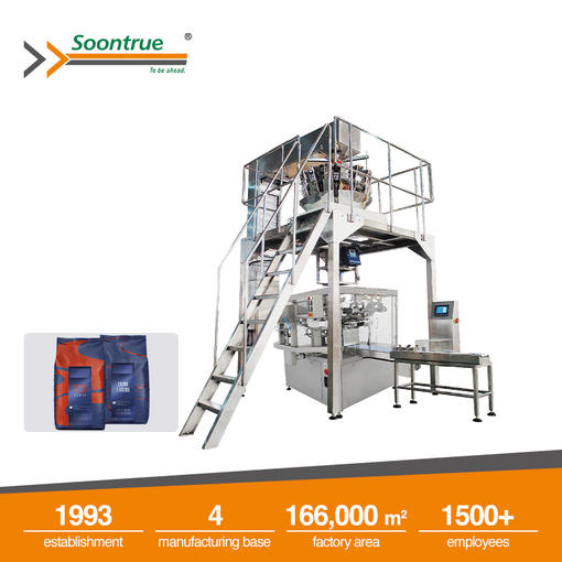 Pre-made Bag Packing Machine with multi-head weigher
